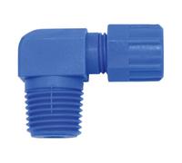 RIEGLER Riegler Raccord d'angle rigide, R 1/8 a., pour tuyau 6/4 mm, POM Quantité:1