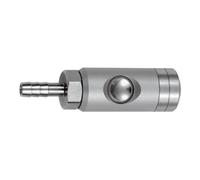 RIEGLER Riegler Raccord de sécurité à bouton-poussoir NW 5,5, pivotant, alu, embout LW 6 Quantité:1