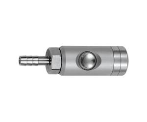 RIEGLER Riegler Raccord de sécurité à bouton-poussoir NW 5,5, pivotant, alu, embout LW 6 Quantité:1