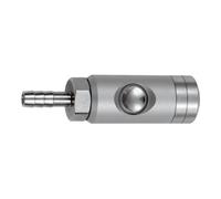 RIEGLER Riegler Raccord de sécurité à bouton-poussoir NW 5,5, pivotant, alu, embout LW 9 Quantité:1