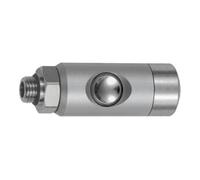 RIEGLER Riegler Raccord de sécurité à bouton-poussoir NW 5,5, pivotant, alu, G 1/2 AG Quantité:1