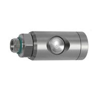 RIEGLER Riegler Raccord de sécurité à bouton-poussoir NW 7,4, pivotant, ES, G 1/4 AG Quantité:1