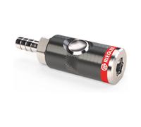 RIEGLER RIEGLER Raccord de sécurité avec raccord de tuyau, aluminium,-⌀ int raccord de tuyau: 9 mm Quantité:1
