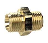 RIEGLER Riegler Raccord double filetage, cyl., G 1 a., G 1 1/2 a., clé 55, laiton Quantité:1