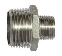 RIEGLER Riegler Raccord double filetage, réduit, hexagonal, R 2 1/2, R 2, ES 1.4408 Quantité:1