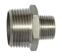 RIEGLER Riegler Raccord double filetage, réduit, hexagonal, R 3, R 2, ES 1.4408 Quantité:1