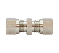 RIEGLER Riegler Raccord droit, Ø ext. tube 6 mm, SW 12, SW1 12, MS nickelé Quantité:1
