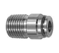 RIEGLER Riegler Raccord droit à emboîtement, rond, R 1/2", tuyau Ø 10, ES 1.4404 Quantité:1