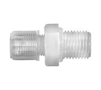 RIEGLER Riegler Raccord droit à visser G 1/2 a., pour tuyau 9/12 mm, PFA Quantité:1