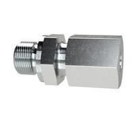 RIEGLER Riegler Raccord droit à visser, M18, Ø tube 16, acier zingué, GEM1816SSTNBR Quantité:1