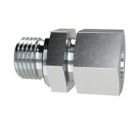 RIEGLER Riegler Raccord droit à visser, M33 a., Ø tube 25, acier zingué, GEM3325SST Quantité:1
