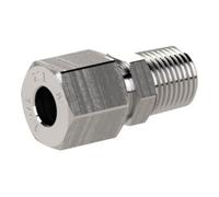 RIEGLER Riegler Raccord droit à visser, R1/4, Ø tube 12, ES 1.4571, 315bar Quantité:1