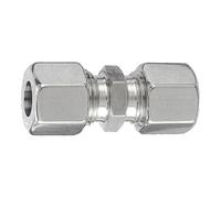 RIEGLER Riegler Raccord droit, tube Ø ext. 8 mm, acier inoxydable 1.4571, 100 bar Quantité:1