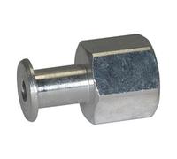 RIEGLER Riegler Raccord embout Soufflet d'aspiration rond 1,5 et 2,5 plis FGA G1/4 Ø32-52 Quantité:1