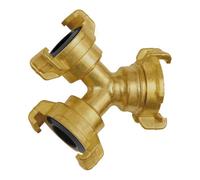 RIEGLER Riegler Raccord en laiton poli, 3 x raccords GEKA Quantité:1