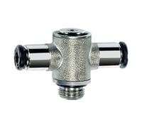 RIEGLER Riegler Raccord en T à emboîtement »click-clock«, pivotant, G 3/8 a., Clé-Ø 8 Quantité:1