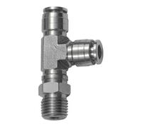 RIEGLER 135233-872.014-12 ES Raccord en T rotatif en forme de L R 1/4 a Diamètre du tuyau 12 ES 1 pièce