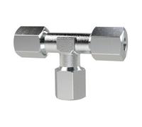 RIEGLER Riegler Raccord en T, Ø ext. tube 10 mm, acier galvanisé, TV10SST Quantité:1