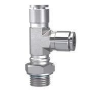 RIEGLER Riegler Raccord en T, forme L, pivotant, G 1/8 a., Ø tuyau 6, ES Quantité:1