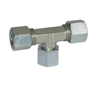 RIEGLER Riegler Raccord en T réglable, Ø ext. tube 10, acier galvanisé, V 543 Quantité:1