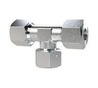 RIEGLER Riegler Raccord en T réglable, Ø ext. tube 25, acier galvanisé Quantité:1