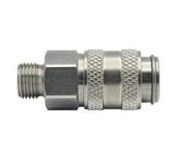 RIEGLER Riegler Raccord rapide NW 5, acier inoxydable 1.4305, G 1/8 AG Quantité:1