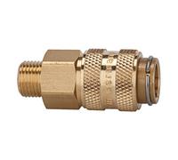RIEGLER Riegler Raccord rapide NW 5, fermeture des deux côtés, G 1/4 AG Quantité:1