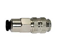 RIEGLER Riegler Raccord rapide NW 5, MS nickelé, connexion push-in 6 mm Quantité:1