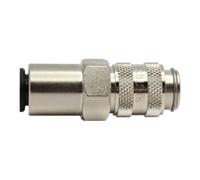RIEGLER Riegler Raccord rapide NW 5, MS verni, connexion push-in 8 mm Quantité:1