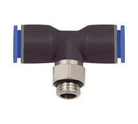 RIEGLER Riegler Raccord T à visser « Série Bleue », rotatif, M5 ext. Ø 6 mm Quantité:1