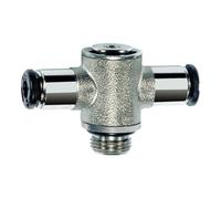 RIEGLER Riegler Raccord T emboîtable « click-clock », pivotant, G 1/4 a., Clé-Ø 6 Quantité:1