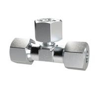 RIEGLER Riegler Raccord T réglable, Ø ext. tube 28, acier galvanisé Quantité:1