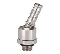 RIEGLER Riegler Raccord tuyau, laiton nickelé, pivotant, G 1/4 AG, L 10 Quantité:1