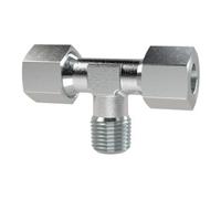 RIEGLER Riegler Raccord vissé T, R 1/2 a., Ø ext. tube 14, acier zingué Quantité:1