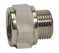 RIEGLER Riegler Rallonge courte « value line », M5 ext., G 1/8 int., MS nickelé Quantité:1