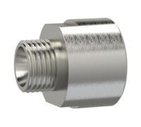 RIEGLER Riegler Réducteur long, G 1/2 ext., G 3/4 int., SW 32, acier inox 1.4571 Quantité:1
