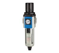 RIEGLER Riegler Régulateur de filtre »G«, boîtier PC, 5 µm, BG 300, G 3/8, 1,5 - 9 bar, VA Quantité:1