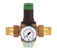 RIEGLER Riegler Régulateur de pression pour eau potable, certifié DVGW, R 2, 1,5 - 6 bar, PE max.16 Quantité:1