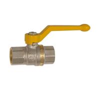 RIEGLER Riegler Robinet à boisseau sphérique DIN EN 331, DVGW, MS chromé, Levier, FI/FI, Rp 1 1/2 Quantité:1