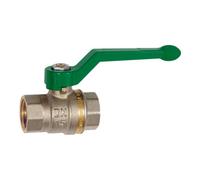 RIEGLER Riegler Robinet à boisseau sphérique eau potable, MS nickelé, levier, FI/FI, G 3/8, DN 10 Quantité:1