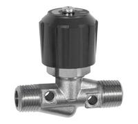 RIEGLER Riegler Robinet à pointeau, laiton nickelé, M/M, R 3/8, DN 8 Quantité:1