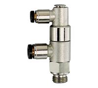 RIEGLER Riegler Robinet d'arrêt actionné pneumatiquement, G 1/2, raccord à emboîtement 12/4 Quantité:1