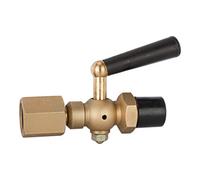 RIEGLER Riegler Robinet d'arrêt manomètre, raccord tournant, MS bleu G1/2, 60x25x10 Quantité:1