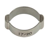 RIEGLER Riegler Serre-câble 2 oreilles, acier inoxydable (W4), plage 11-13 mm, 6,5 mm Quantité:1