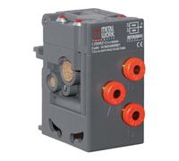 RIEGLER Riegler Soupape de sécurité à deux mains, sans console, connexion tuyau 4 mm Quantité:1