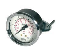 RIEGLER Riegler Standardmano, anneau frontal triangulaire, G 1/4 arrière, 0-400,0 bar, Ø 63 Quantité:1