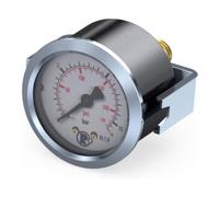 RIEGLER Riegler Standardmano, anneau frontal triangulaire, G 1/8 arrière, 0 - 4,0 bar, Ø 40 Quantité:1