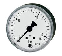 RIEGLER Riegler Standardmano, KS-G., G 1/4 arrière centré, 0 - 10,0 bar, Ø 50 Quantité:1