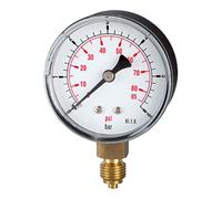 RIEGLER Riegler Standardmano « pressure line », G 1/4 dessous, 0-2,5 bar/36 psi, Ø 50 Quantité:1
