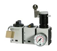 RIEGLER Riegler Station de maintenance SAFETY »FUTURA«, KH-AV-DR, BG 4, G 3/4, 2,5-8 bar Quantité:1
